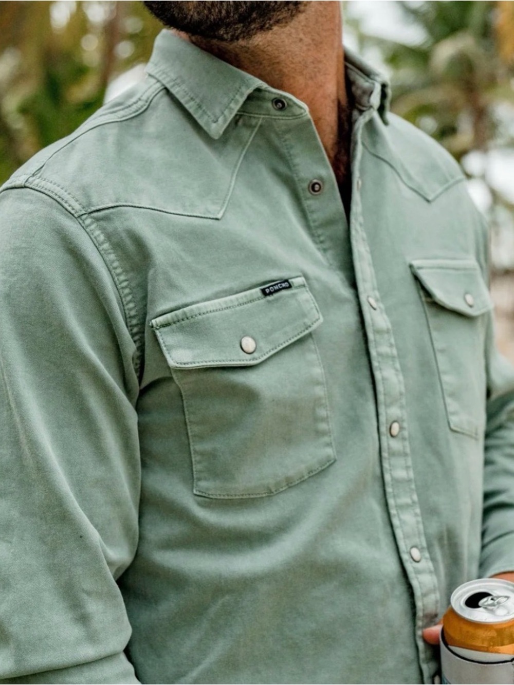 Poncho The Ventura Long Sleeve Shirt - Picture 2 of 7